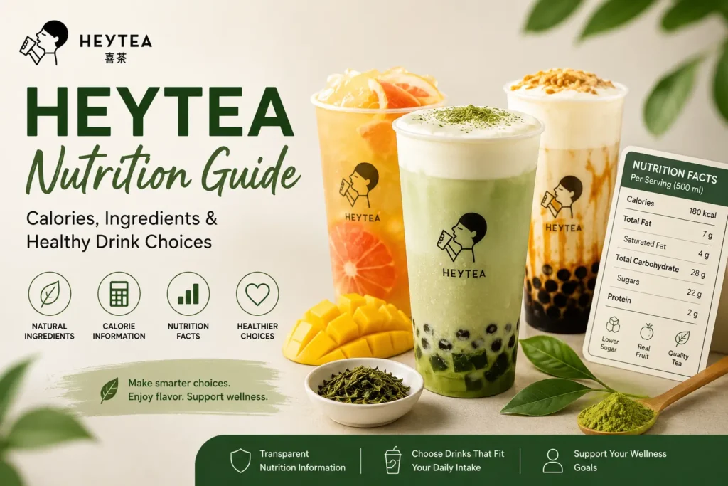 HEYTEA Nutrition Guide