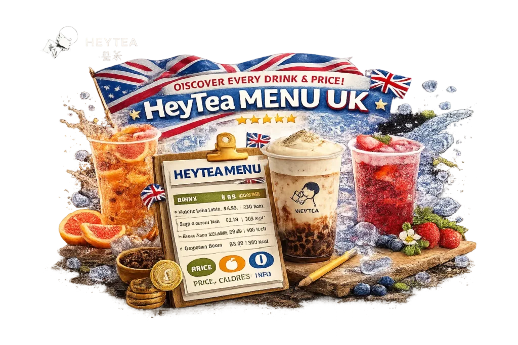 HeyTea Menu UK Overview 
